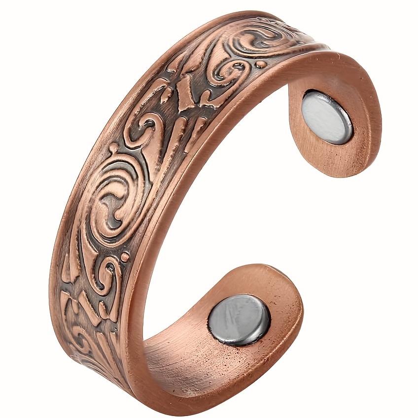 Copper Magnetic Ring - Classic Jewelry Gift For Christmas